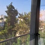 הנוף הניבט מחדר האורחים – בית ללא גלוטן (צילום: רחלי אורבך)