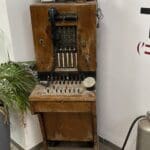 מרכז שליטה ישן במרכז כבאות והצלה (צילום: ירון כרמי)