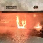 רכב נשרף בחניון בניין מגורים בחיפה (צילום: כבאות והצלה)