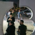 פסטיבל הפסלים הבינלאומי הראשון בקריית ביאליק (צילום: חי פה-TV)