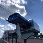 תחנת רכבלית – אוניברסיטת חיפה  (צילום: ירון כרמי)