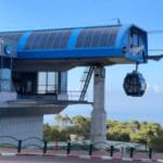 רכבלית – תחנת אוניברסיטת חיפה  (צילום: ירון כרמי)