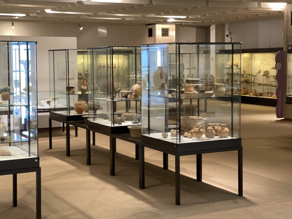 פריטי ארכיאולוגיה - מוזיאון הכט (צילום: ירון כרמי)