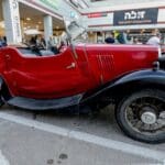 מועדון ה-5 – מוריס 8 משנת 1935 – הגה ימני בבעלות חיים קופרמן (צילום: דרור שמילוביץ)