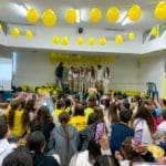 מסיבת חנוכת שבט – הצופים – שבט מגשים מקבל מבנה חדש בכרמל הצרפתי (צילום: תומר גולום)