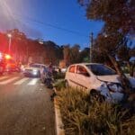 תאונת דרכים בין רכב לקטנוע בדרך פיק"א בחיפה (צילום: איחוד הצלה)