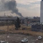 עשן מבז"ן (צילום: ד"ר יריב שגיא)