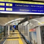 תחנת הכרמלית – הרכבת התחתית של חיפה (צילום: ירון כרמי)