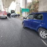 תאונת דרכים במנהרות הכרמל • שלושה נפגעים (צילום: כבאות והצלה)