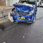 תאונת דרכים במנהרות הכרמל • שלושה נפגעים (צילום: כבאות והצלה)