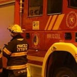 כבאית – לוחמי האש  – ארכיון (צילום – ירון כרמי)