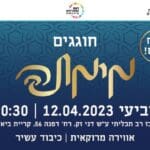 חוגגים מימונה בקריית ביאליק – 12/4/23