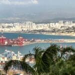 מפרץ חיפה נמל המפרץ קריית חיים (צילום: ירון כרמי)