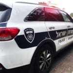 ניידת משטרה (צילום: ירון כרמי)