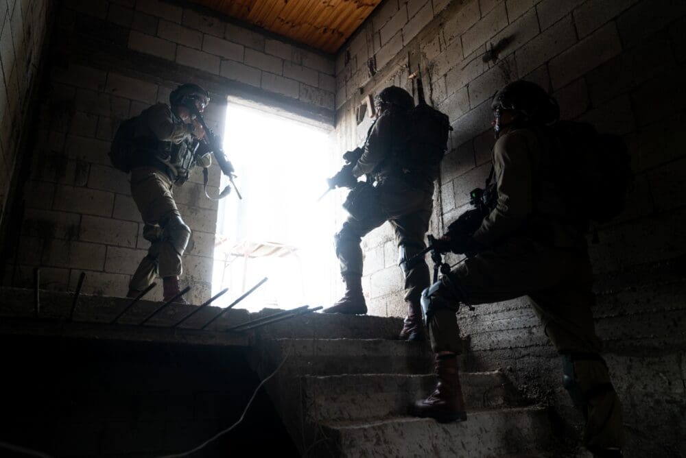 חיילי צה"ל במהלך הפעולה בג'נין 7/3/23 (צילום: דובר צה"ל)