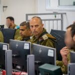 מטה אוגדה 91  – סבב הלחימה בצפון: צה"ל תקף בדרום לבנון (צילום: דובר צה"ל)