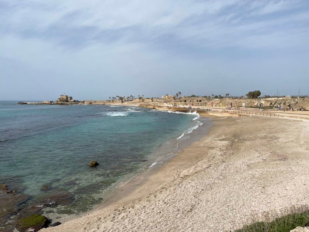אתר עתיקות קיסריה (צילום: ירון כרמי)