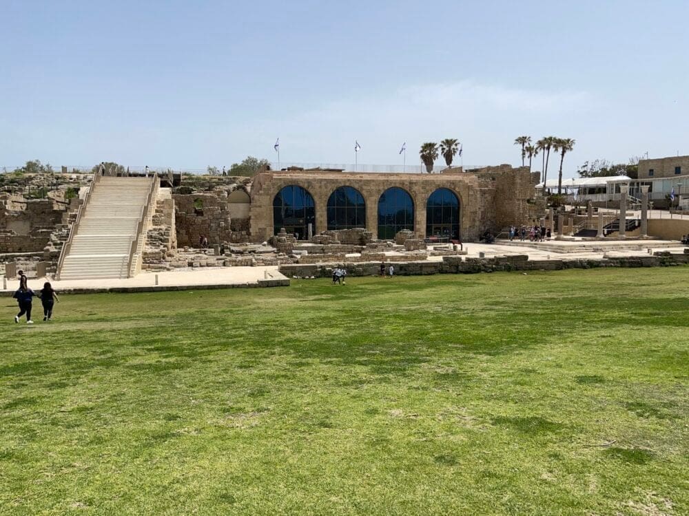 אתר העתיקות קיסריה (צילום: ירון כרמי)