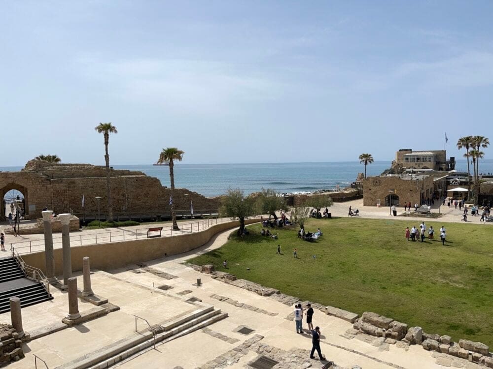 אתר העתיקות קיסריה (צילום: ירון כרמי)