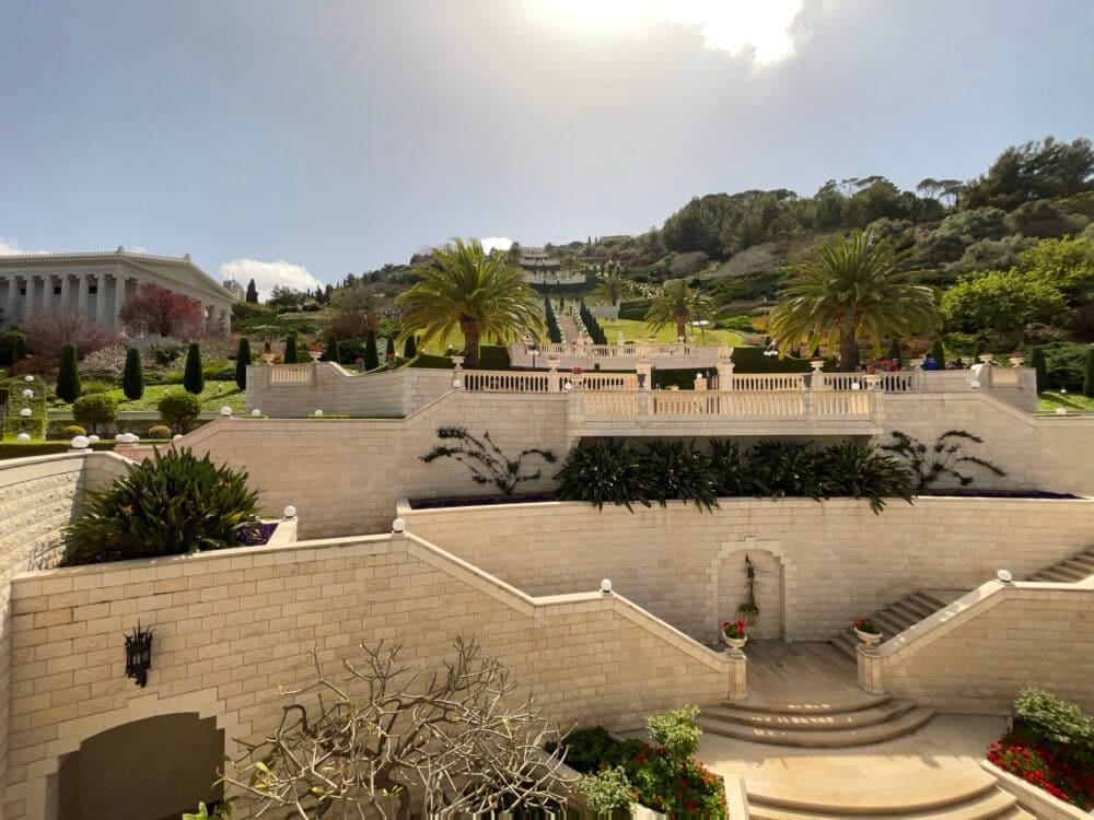 הגנים הבהאים – חיפה (צילום: ירון כרמי)
