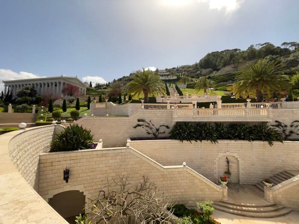 הגנים הבהאים – חיפה (צילום: ירון כרמי)