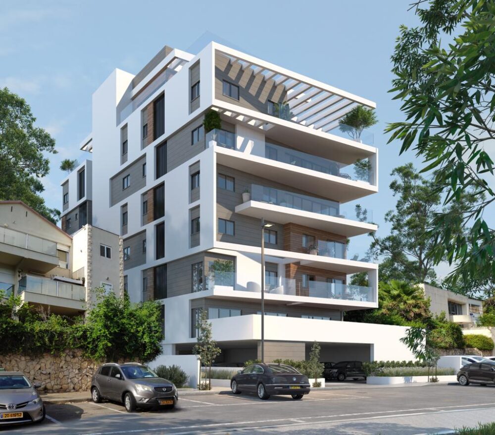 פרויקט שמורת הכרמל (אהוד 23) - דירה מיוחדת למכירה בחיפה - מורג נכסים (הדמיה: תמיר לזר)