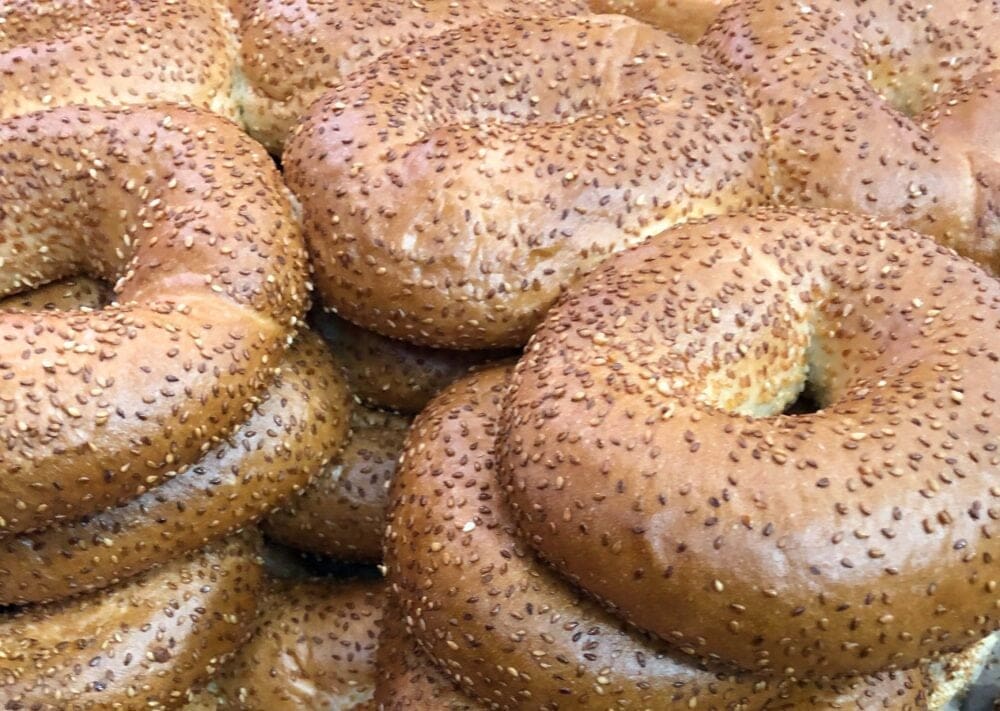 בייגלה – לחם עגול (צילום: ירון כרמי)