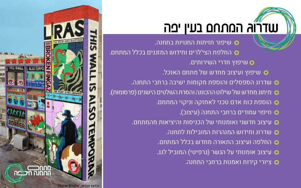 "מתחם התחנה" בחיפה (מצגת: אגד)