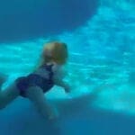 טביעה בבריכה – פעוט טבע בבריכה – אילוסטרציה (צילום: ירון כרמי)