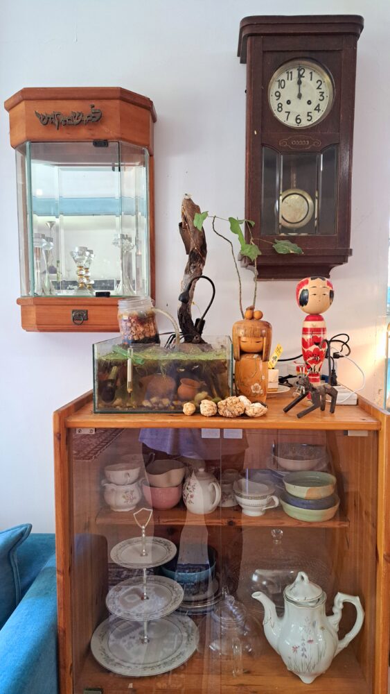כלי וינטג' ואוספים-בבית עו"ס יפעת מזרחי (צילום: רחלי אורבך)