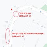 התראה על תזוזות וחשש מקריסה נוספת של קיר בדרך יד לבנים 104-110 בחיפה