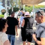 הסיור של ועדת הערר ברחוב מוריה 62 – תמ"א 38 (צילום: מיכל גרובר)