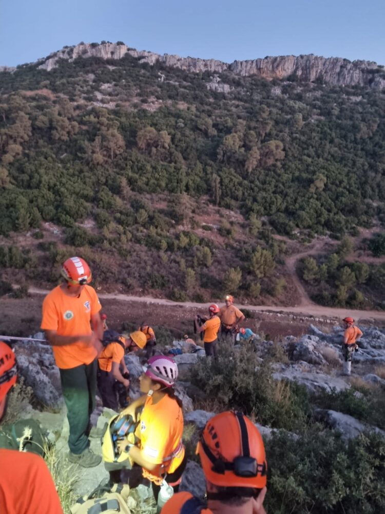 יום של חילוצים בנחלי הכרמל (צילום: דוברות יחידת החילוץ "גליל-כרמל")