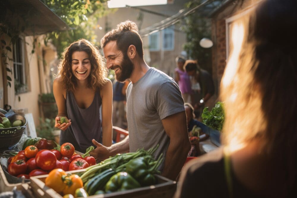 מיזם קבוצות שיתוף האוכל הקהילתי בחיפה (צילום: רובין פוד)
