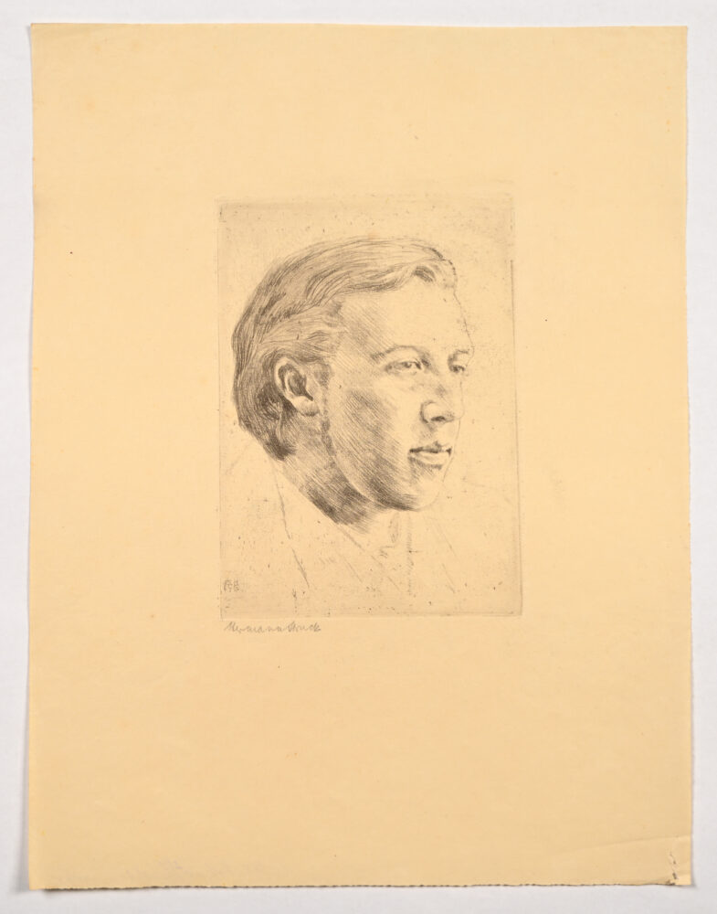 אוסקר ווילד, 1907, מתוך אוסף מוזיאון הרמן שטרוק (צילום: יבגני איידל)