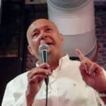 משה מזרחי בכנס של דוד עציוני (צילום: חי פה-TV)