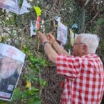 פרפרים ותפילה לשיבת החטופים הביתה (צילום: רוטרי)