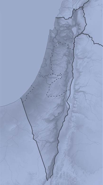 ישראל 2023 • עיבוד מפה: יורם כץ