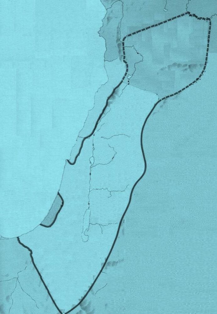 מלכות דוד ושלמה (950 לפנה"ס) • עיבוד מפה: יורם כץ
