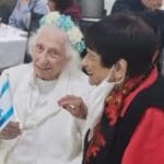 חולדה גורביץ' חוגגת יום הולדת 98 (צילום: חנה סולומון)