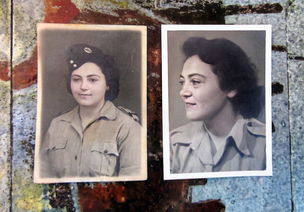 אסתר בן צבי, נהגת משאית ב ATS, חיל העזר לנשים בצבא הבריטי בתקופת מלחמת העולם השנייה (אלבום פרטי)