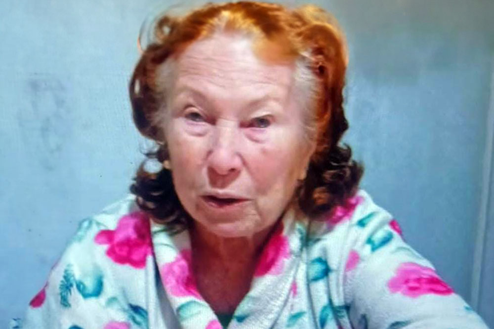 יבגניה גפונוב נעדרת בסיכון - תושבת חיפה כבת 84 (צילום: משטרת ישראל)