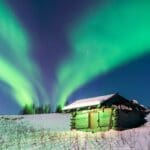 Firefly-the-northern-lights-as-a-background-of-lonely-hut-18242