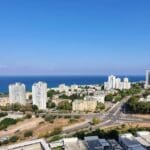 נוף של חיפה והים (צילום: חנן מרקוביץ)