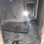 טירת כרמל – תמונת חימום יצרה שריפה והדירה נשרפה כליל (צילום: כבאות והצלה)