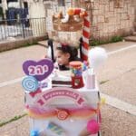 תחפושות מתגלגלות – יהב בתחפושת קשת בענן (צילום: אוריין דווידוביץ)