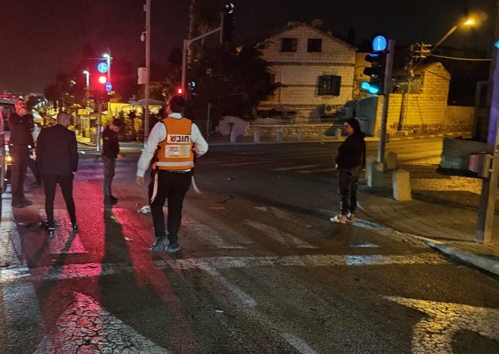 תאונה בחיפה (צילום: איחוד הצלה)