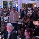 אולם גדוש בתומכים – יונה יהב – ערב הוקרה לפעילים – 21/3/24 (צילום: חי פה-TV)