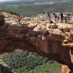 סנפלינג – מערת קשת (צילום: ירון כרמי)