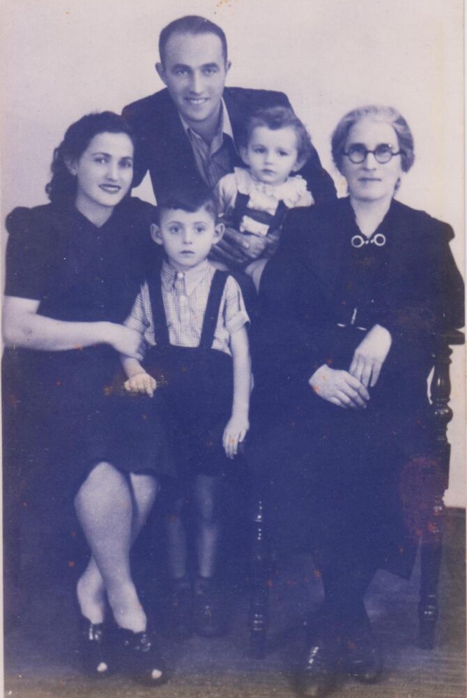 משפחת בלבן פולין (צילום: אלבום אישי)